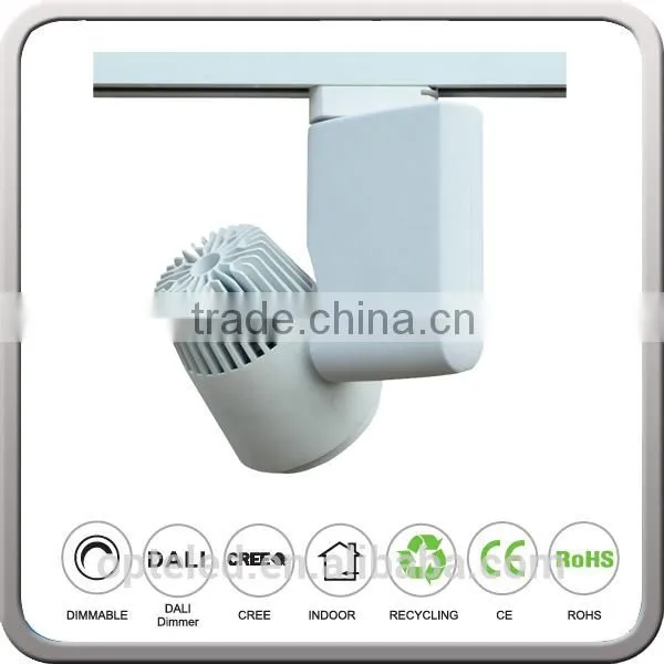 45W Dimmable LED COB Track Light White photo-3