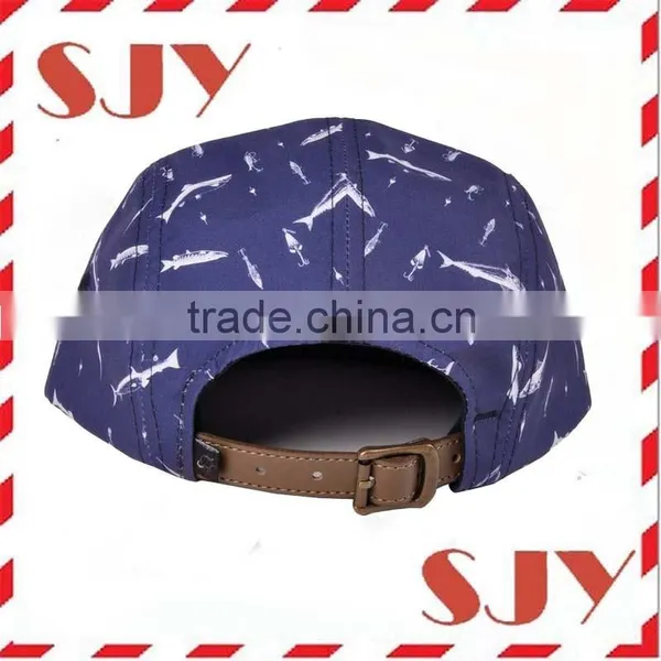 Dye Sublimation Wholesale Blank Custom 5 Panel Cap photo-6