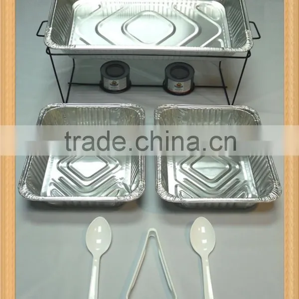 Full Size Disposable Wire Chafer Stand Kit photo-2