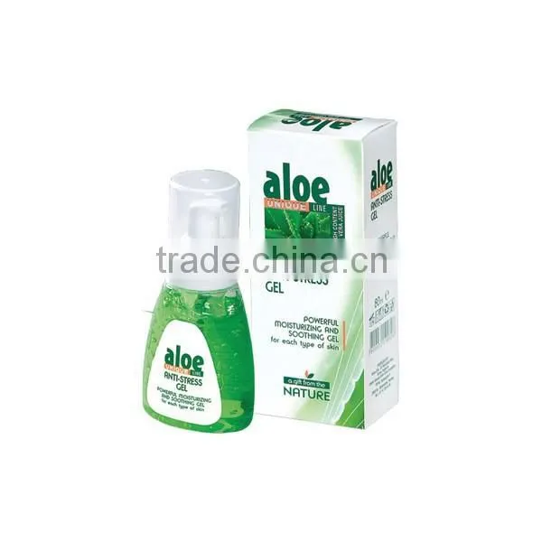 Gel Aloe Vera for Each Type of Skin - 80ml. Paraben Free. Made in EU. Private Label