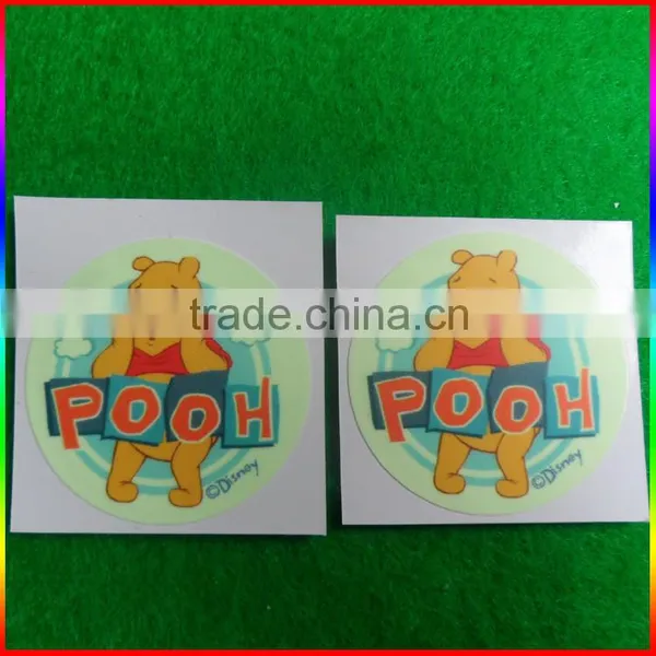 Bear Printing Glow In The Dark Sticker photo-3