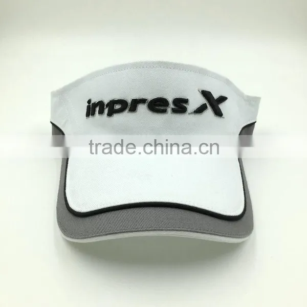 100% Cotton Twill 3D Embroidery Sun Protection Golf Cap photo-2