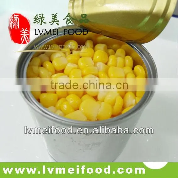 Canned Sweet Corn Kernels Canned Vegetable