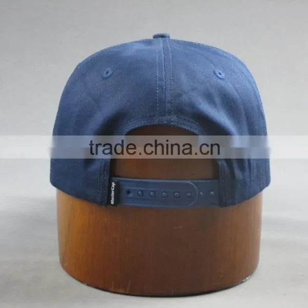 Custom High Quality 6- Panel Snapback Hat With PU Badge photo-5