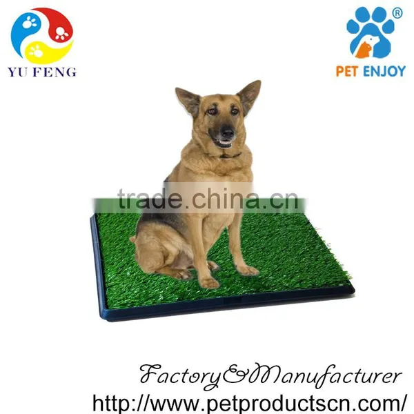 Pet Potty Three Layer With Artificial Grass Dog Toilet Training Pad Park Patch Mat Indoor Outdoor photo-2