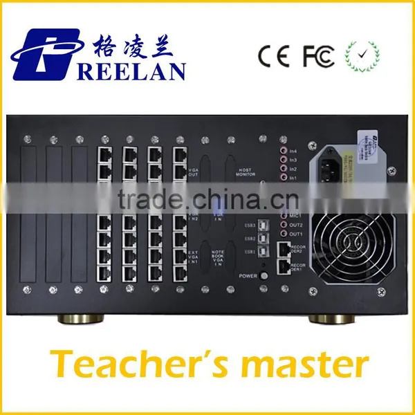 High Quality Digital Language Lab Equipment System Laboratory for Students Teacher"s Master Station Wholesale