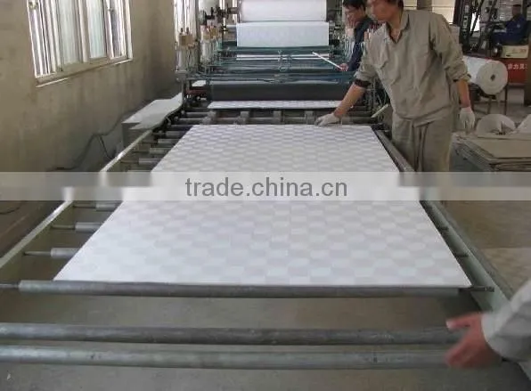 PVC Gypsum Ceiling Board / Laminated PVC Ceiling / PVC Laminated Gypsum Ceiling