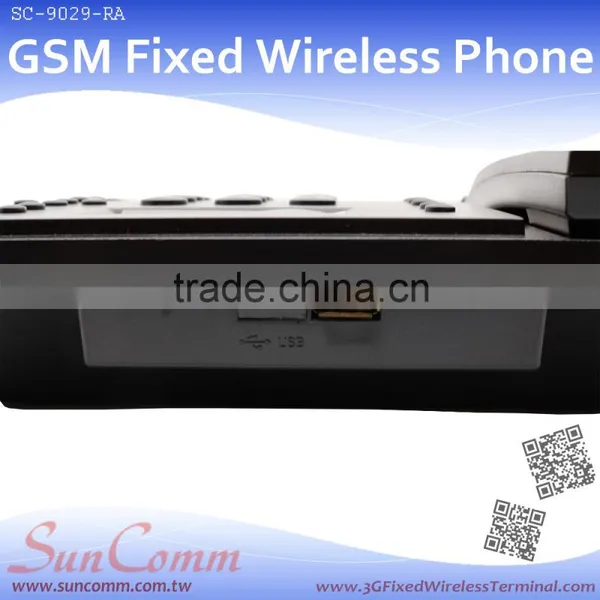 SC-9029-RA Newest GSM Quad Band 900/1800/850/1900MHz Fixed Wireless Phone With FM Radio Function photo-5