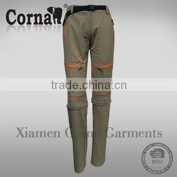 China Factory Supply Zip-off Sport Summer Sweat Pants photo-4