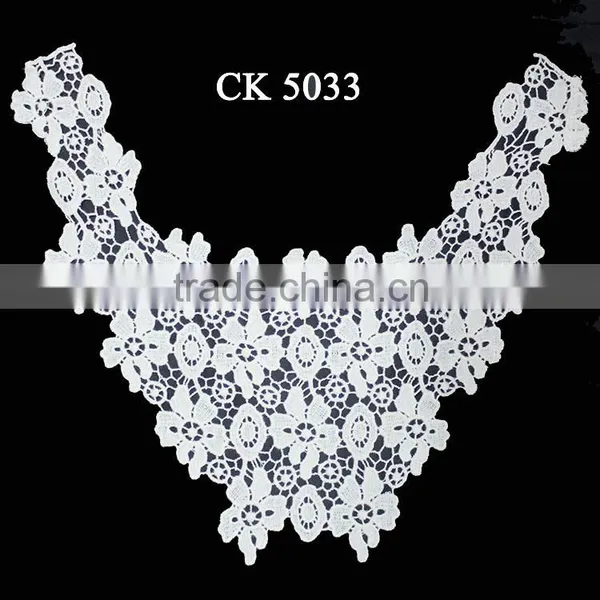 New Design White Cotton Lace Fabric Cotton Embroidery Lace for Dress photo-6
