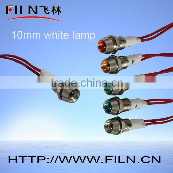 Yueqing Light Turn on Gas Heater Indicator Turn Signal Light Mirror 10MM Lamp