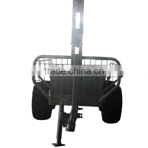 China Wholesale Crane Timber Trailer,log Loader Trailer,log Trailer photo-5