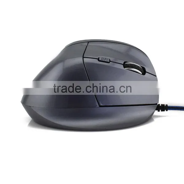 New Ergonomic 5D 2.4G Laptop PC Vertical Wrist Healing Optical Wired Mice Mouse photo-5