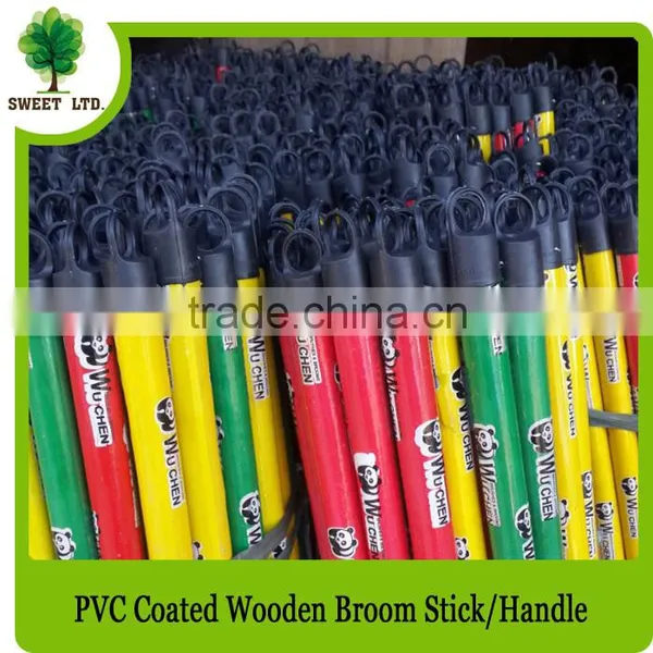 Plastic Cover Eucalyptus Material Wooden Mop Handle photo-4