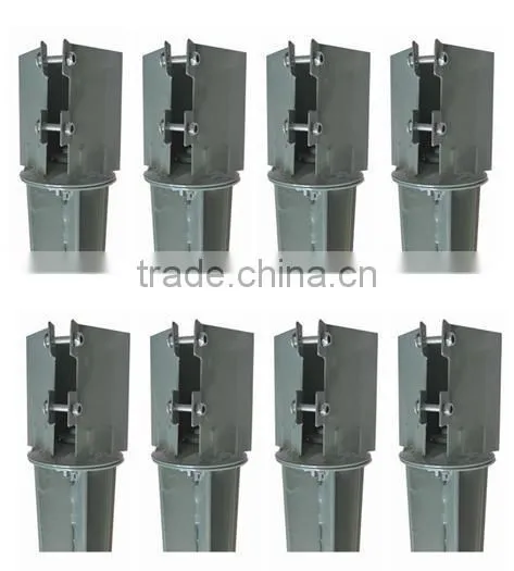 4" x 4" x 750 mm Spike Drive Down Fence Post Bolt Grip Support Like Metpost Holder photo-3