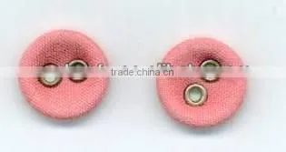 Special design 2 hole fabric covered buttons