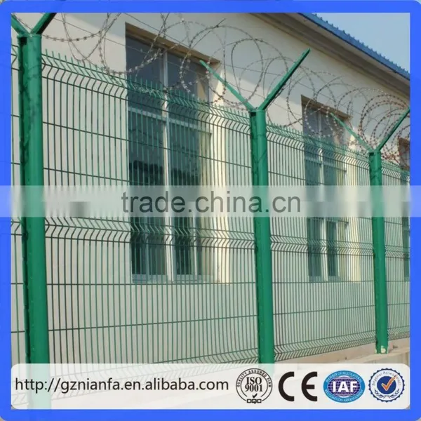 Security Prison Jail Fence With Razor Barbed Wire/concertina Razor Wire(Guangzhou Factory) photo-5