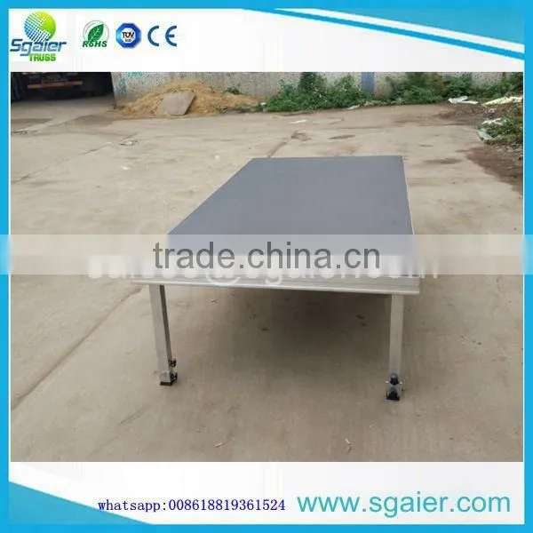 Easy Collapsible Stage Platform,big Thickness Stage With Leg photo-3