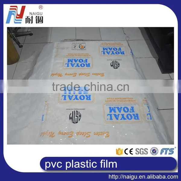 High Quality Printed Pvc Plastic Rolls for Furniture Packaging photo-3