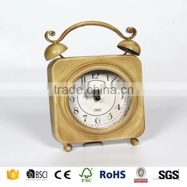 Metal Bird Table Clock photo-4