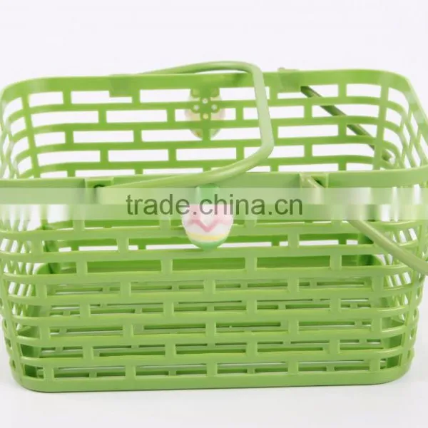 Portable Useful Desk Plastic Organizer Stationery Storage Basket photo-4