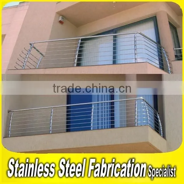 304 316 Stainless Steel Balcony Terrace Loft Railing Designs photo-3
