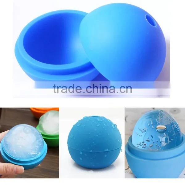 New Design Cute Ball Silicone Ice Tray Ice Mold photo-3