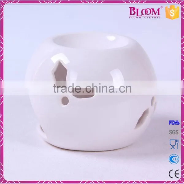 White Decoration Ceramic Incense Burners Wholesale photo-4