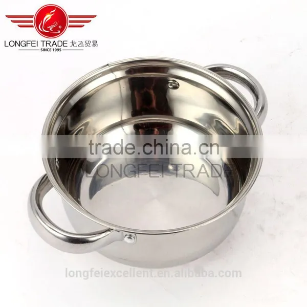 Useful Shape Hot Sale Stainless Steel India Market Soup Pot /cooking Pot Set photo-5