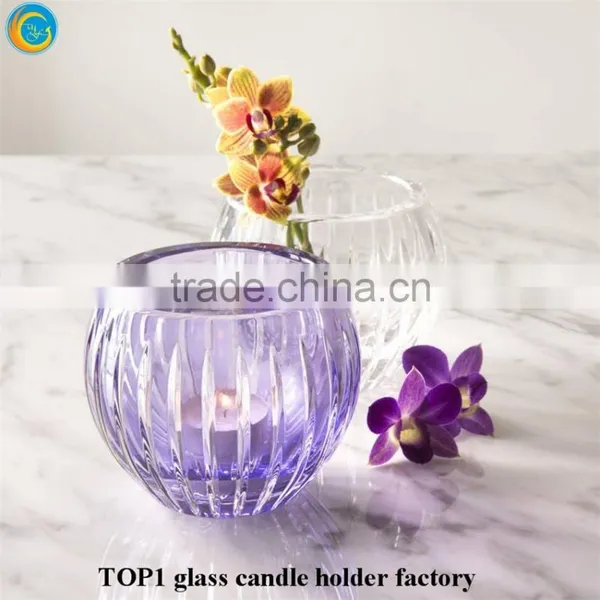 Mercury Glass Votive Holder With Sacred Hearts photo-2
