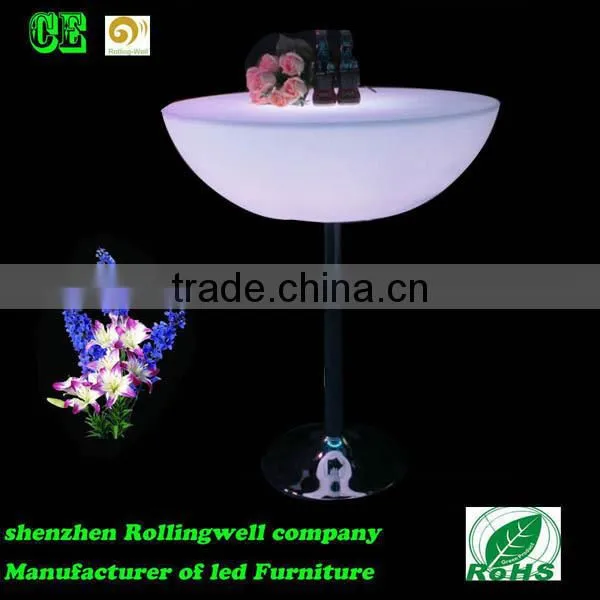 Fancy Rechargeable Multi Color Light Glow LED Furniture 80*80*56cm photo-6