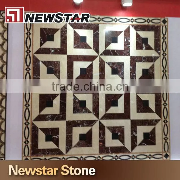 Newstar Bathroom Wall Mosaic Natural Stone Marble Mosaic Tile photo-3