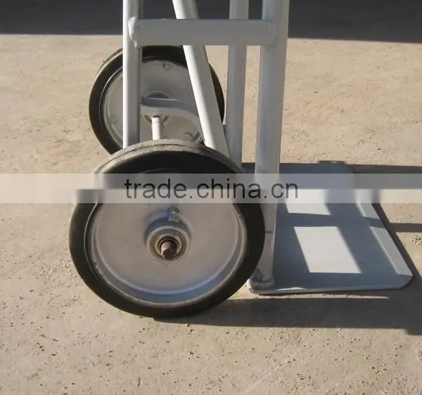Standard Cart Hand Trolley 8 Inch Metal Rim Powder Solid Wheel photo-4