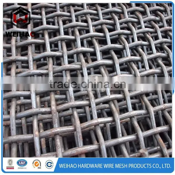 Plain Woven Stainless Steel Galvanized Crimped Wire Mesh/Square Hole Mesh photo-2