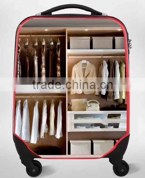 Luggage/cabin Size/pink/TSA/single Wheel Suitcase photo-2