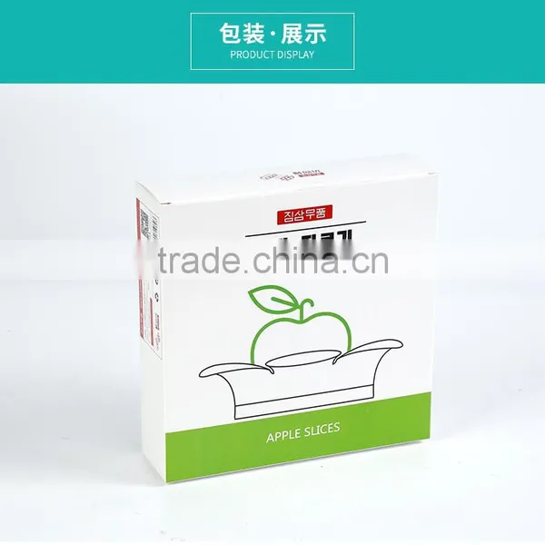 L00080 2017 New Style Good Plastic Fruit Apple Cutter Slicer With Wave Shape Handle photo-6
