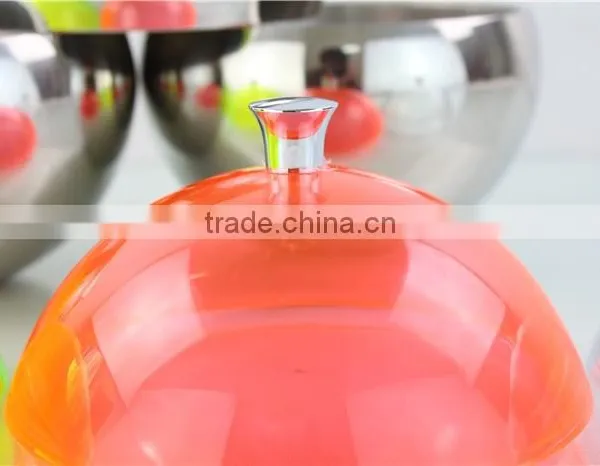 Spherical Stainless Steel Ice Bucket Ice Container With Lid photo-4