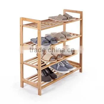 Customized Bamboo Shelf Stand, Bamboo Furniture Rack photo-4