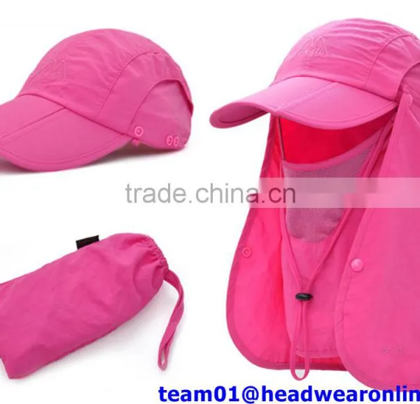 Custom Ourdoor Folding Sports Caps Micro Material Caps photo-5