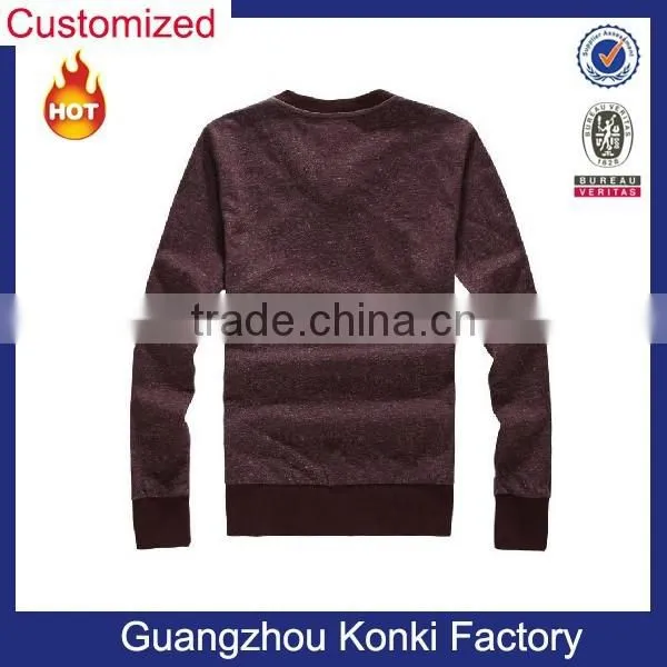 2015 New Fashion Men's V-neck Knitted Cashmere Sweater photo-2
