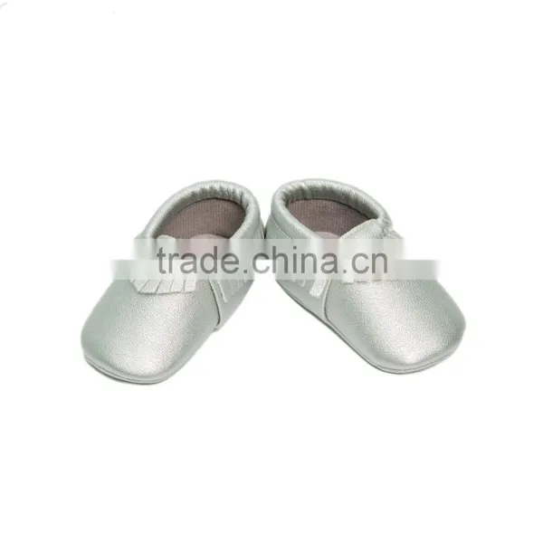 Top Sale Soft Touch Baby Shoes Newborn Baby Moccasins Lovely Soft Sole Baby Shoes photo-3