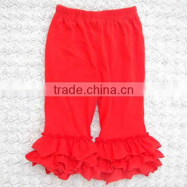 Fall Boutique Girls Leggings Wholesale Baby Kids Girls Icing Ruffle Pants photo-2