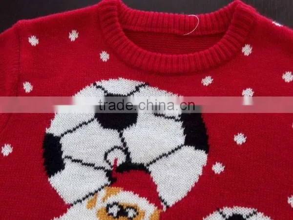 Kids Cotton Knit Sweater Children's Lovely Pullover Sweater(KS0429) photo-3