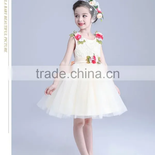 2017 Sun Dresses Summer Flowers Beach Dress photo-2