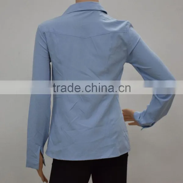 Top Fashion Autumn European Fashion Long Sleeve Women Blouses for Women