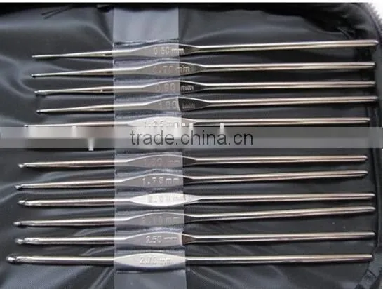 22PCS Metall Crochet Kits/Knitting Needle photo-5