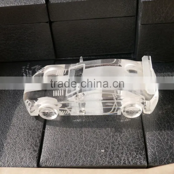 Noble Customized Made Crystal Car Model Crystal Glass Car Model,K9 Crystal Automobile Mould,Motorcar Figurine photo-2