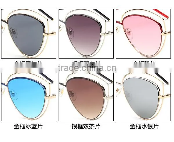 Fashion Metal UV Proof Eagle Eye Steampunk Sunglass photo-2