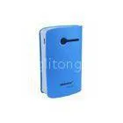 Blue Dual USB Power Bank Charging 5400mAh With LED Light