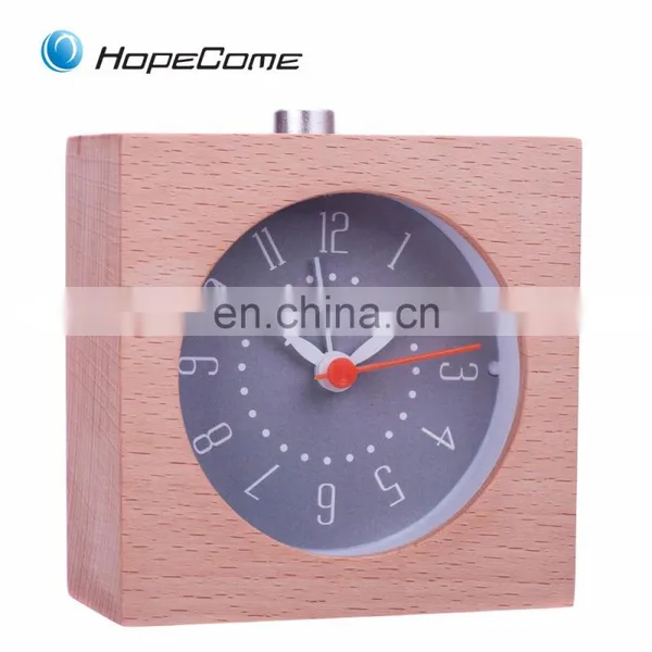 For Sale Desk Wooden Clock With Snooze &Alarm With High Quality photo-4